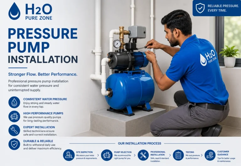 Pressure Pump Installation Service