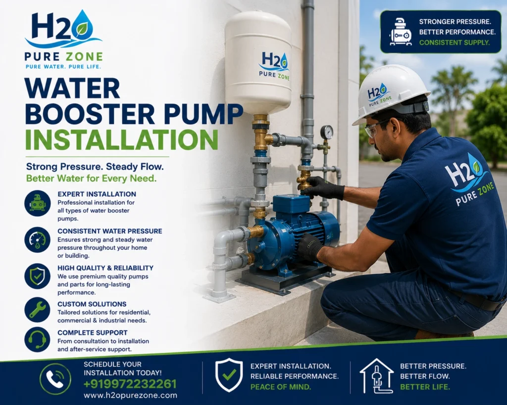 Booster Pump Installation
