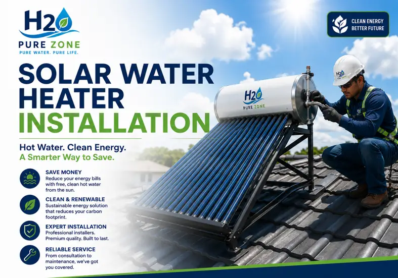 Solar Water Heater Installation