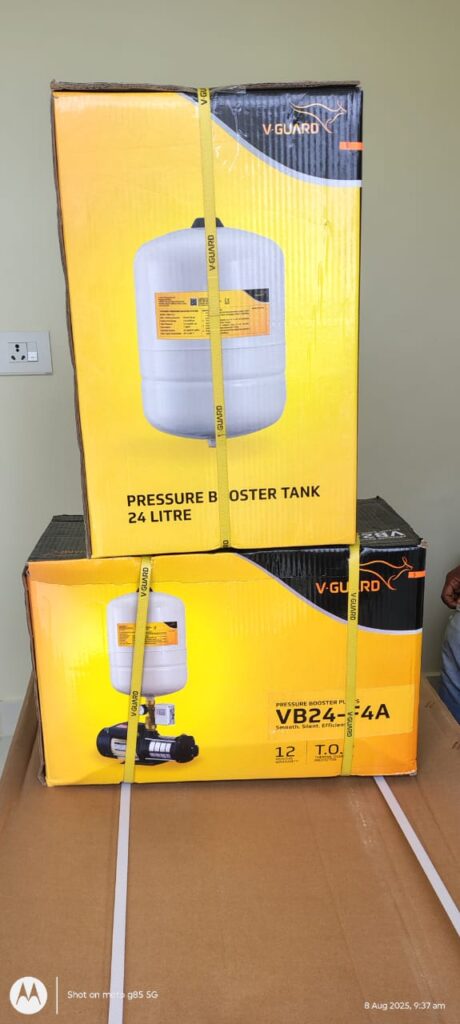 Pressure Pump Installed in Bengalore