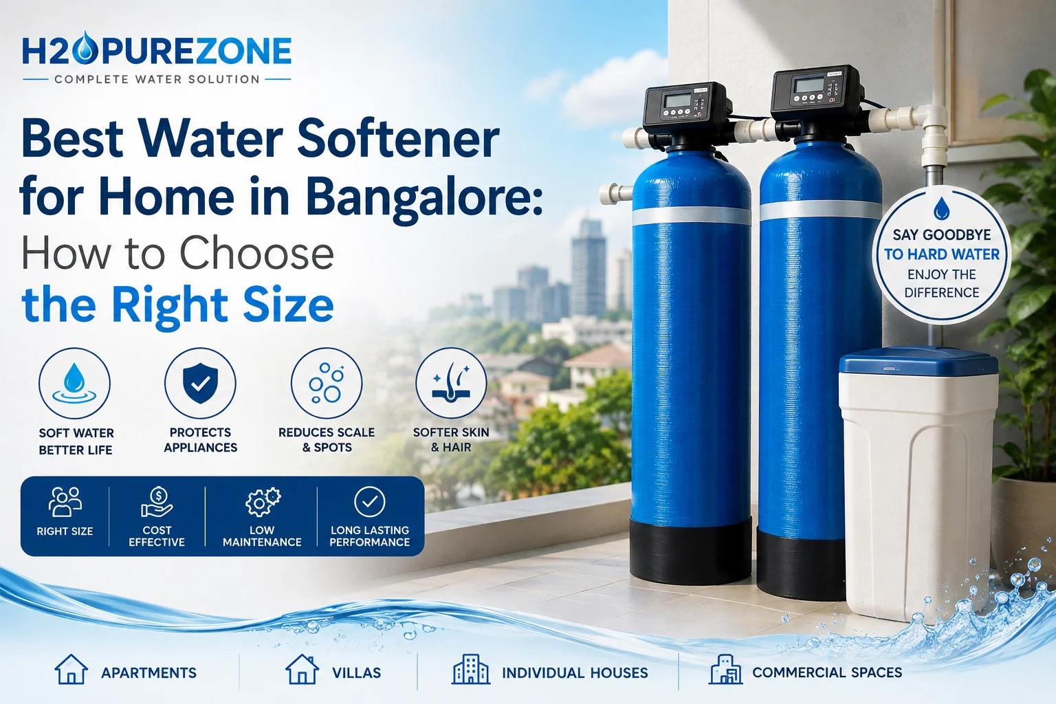 best water softener for home in Bangalore