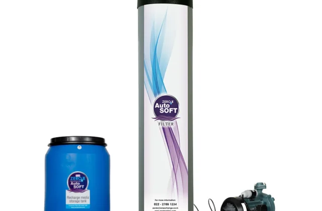 ZeroB AS6 Automatic Water Softener | 6000 LPH Fully Automatic Water Softener